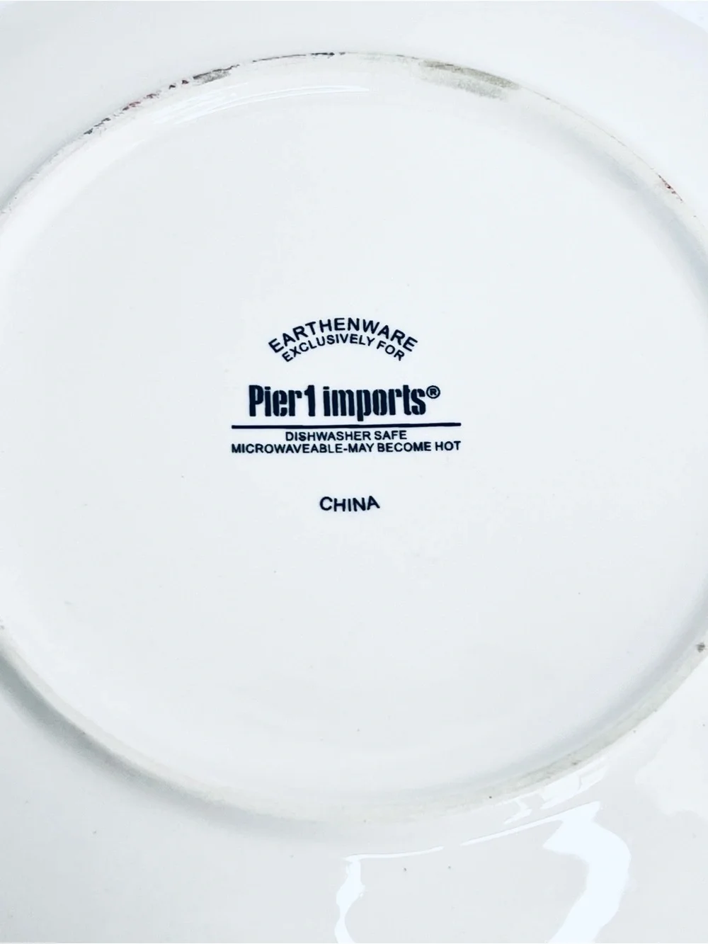 Pier 1 Sandpiper Shore Bird Coastal Salad Plate 7.75” Beach Cottage